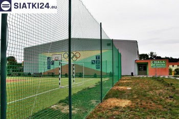 Siatki Drezdenko - Zabezpieczenie boiska w ogrodzie domowym siatką na łapacz piłek dla terenów Drezdenka
